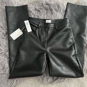 ARITZIA Melina Pants (Black, Regular Length)